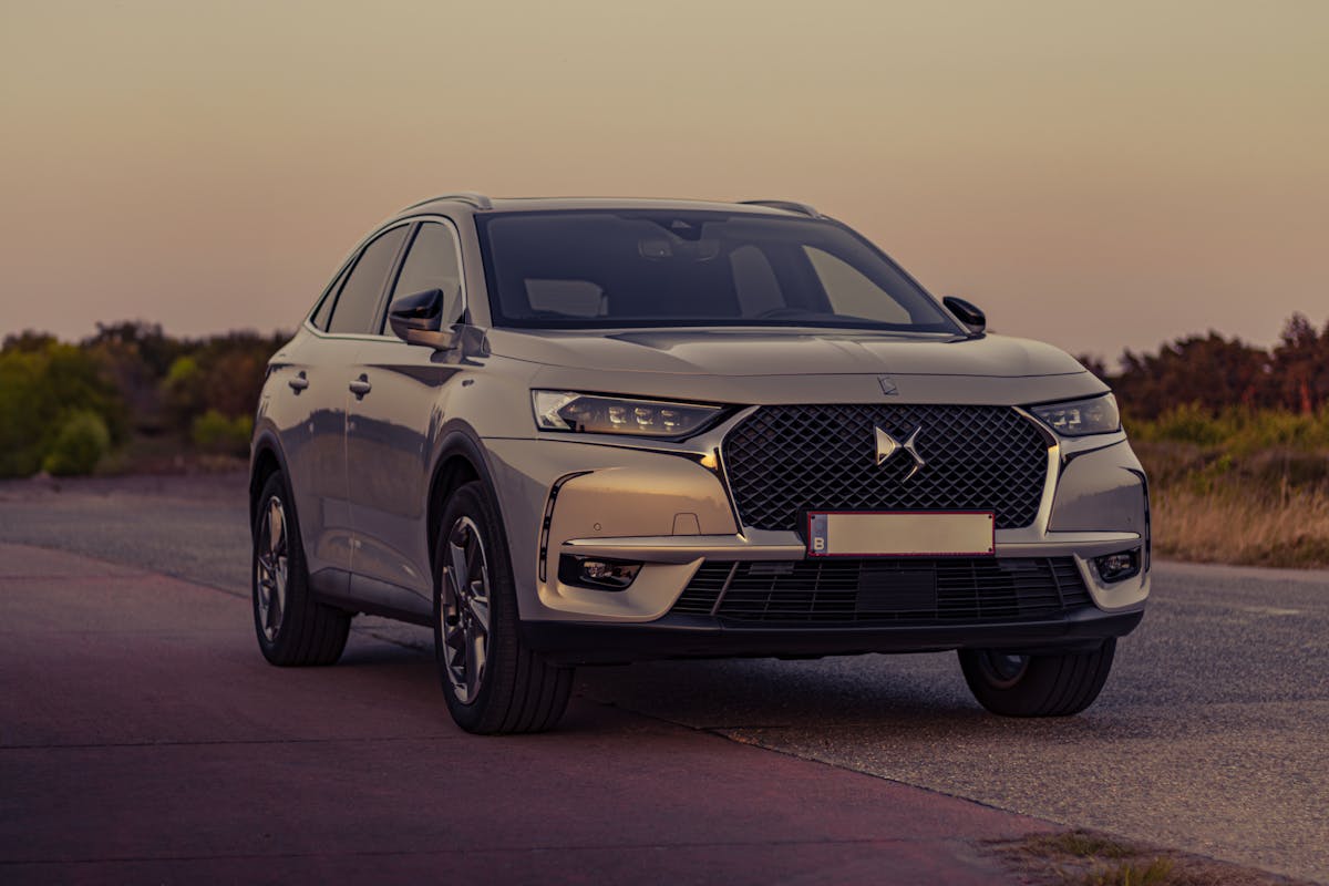 Gray DS 7 on Road