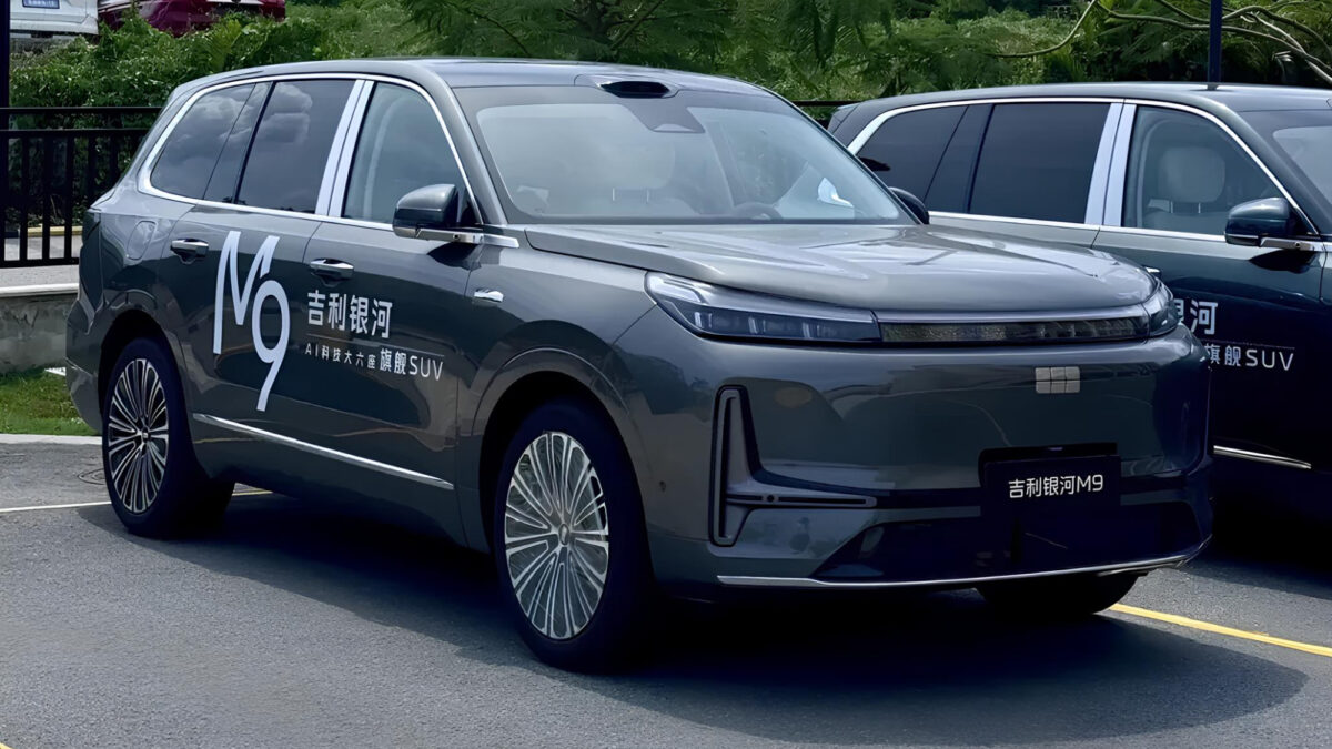 Geely Galaxy M9 full-size SUV with 697 hp piles up at dealers in China ahead of launch