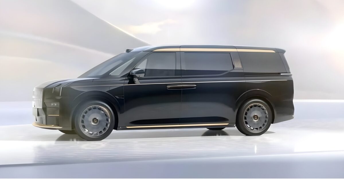 24K Gold Zeekr 009 Grand Collector Edition MPV lancé à 123 200 USD en Chine
