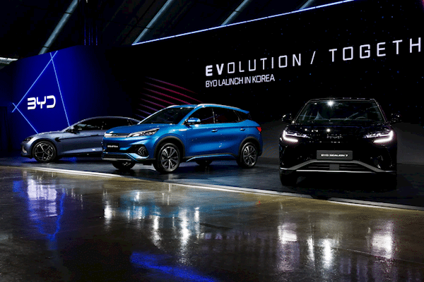 BYD Atto 3 obtient 1 000 précommandes en 1 semaine en Corée du Sud