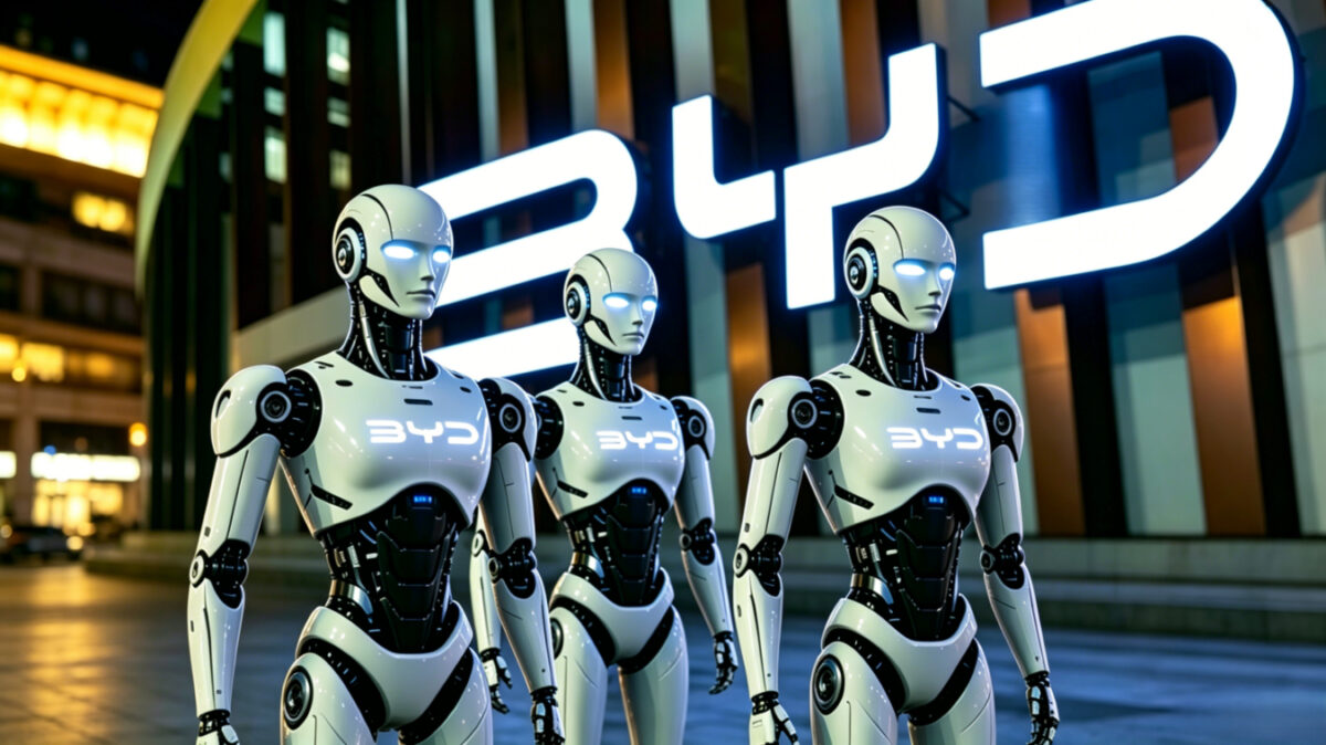 BYD confirme le développement d'un robot humanoïde et affirme que les ventes futures pourraient utiliser le réseau de concessionnaires
