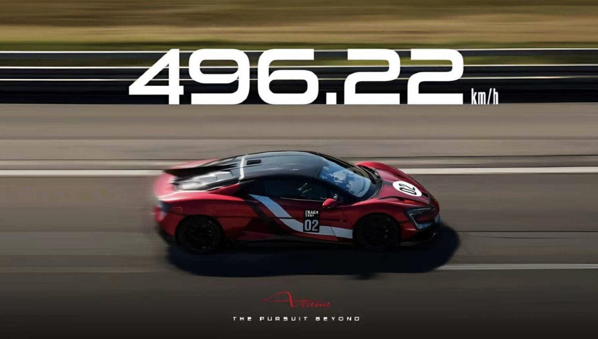BYD dévoile Yangwang U9 Xtreme, frappe 496,22 km / h, la voiture de production la plus rapide du monde