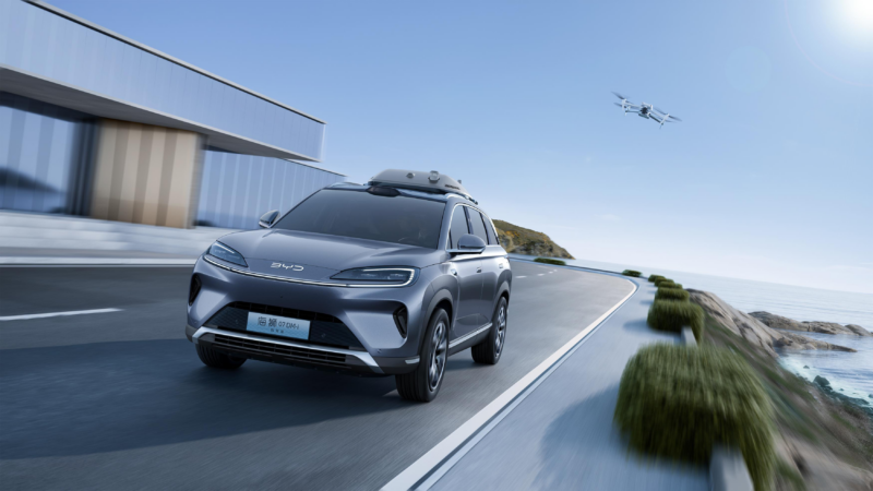 BYD lance les pré-ventes pour Seelion 07 DM-I Intelligent Driving Version SUV à partir de 26 300 USD