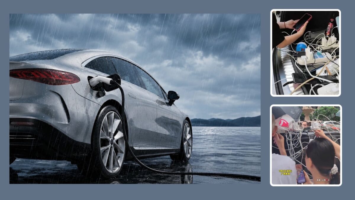 Comment les véhicules électriques et hybrides alimentent les victimes des inondations en Chine grâce à la technologie V2L
