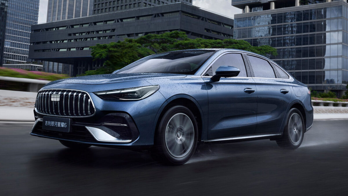 Geely Galaxy Starshine 6 PHEV sedan started presales in China at 12,025 USD as BYD Seal 06 rival