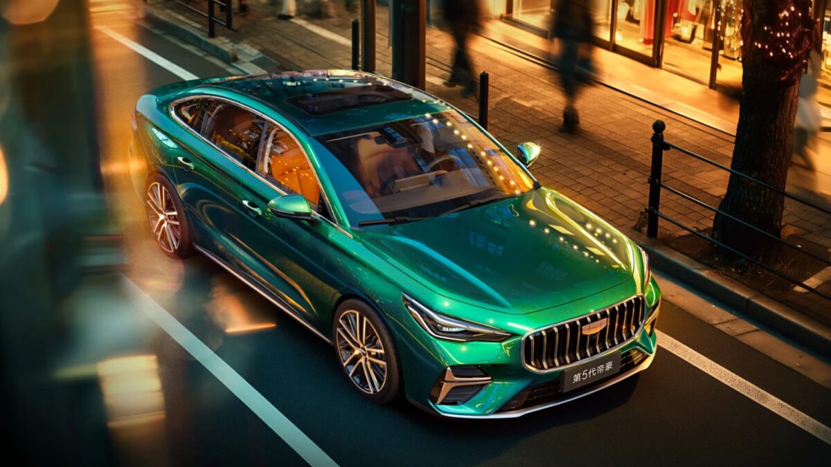 Images officielles de Geely Emgrand 5e génération dévoilées: 4,8 mètres et 178 ch