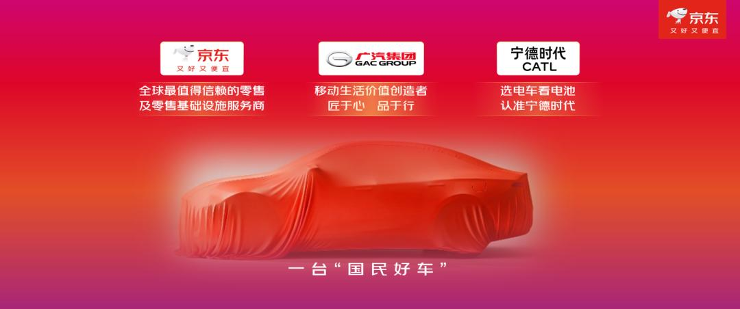 JD.com, l'Amazon de Chine, lance une nouvelle voiture en collaboration avec CATL et GAC