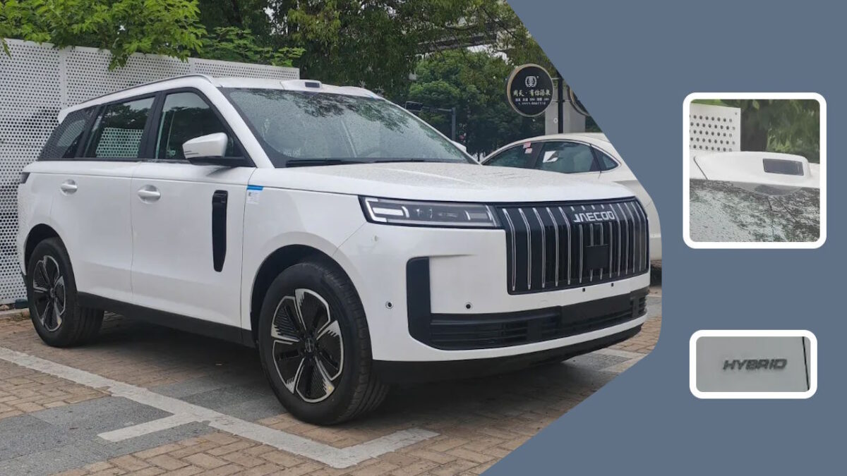 Jaecoo J5 repéré en Chine avec LiDAR, faisant allusion à une « conduite autonome » et mise à niveau hybride