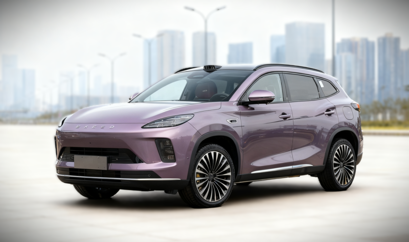 L'Exeed Exlantix MX (ET5) de Chery est lancé avec une autonomie électrique de 210 km à partir de 19 070 USD, rivalisant avec BYD Song L DM-i