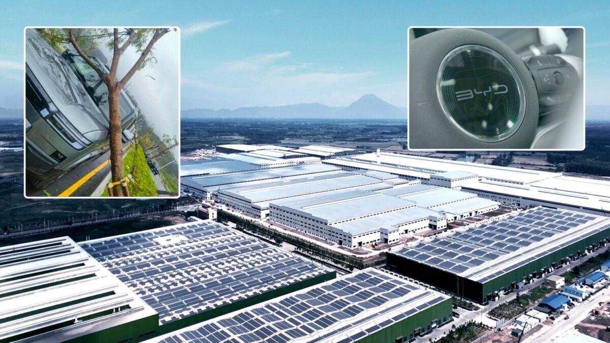 La base de BYD à Shenzhen frappée par les typhons Noul, Da Tang & Les livraisons du Ti7 sont retardées