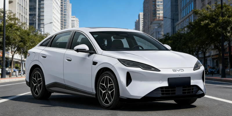 La série BYD Seal 06 exposée : une berline de 630 km mène avec une augmentation de l'efficacité de la batterie à lame