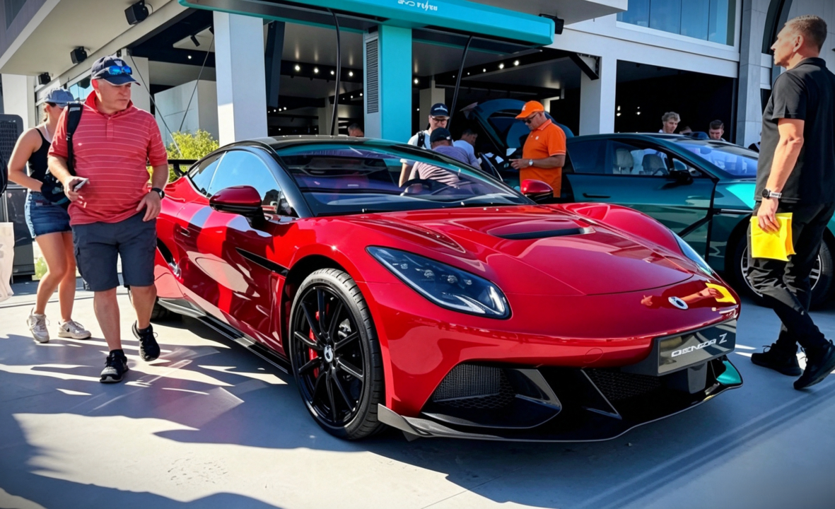 Le Denza Z de BYD fait ses débuts à Goodwood avec 1 582 ch, en prévente à partir de 184 800 USD