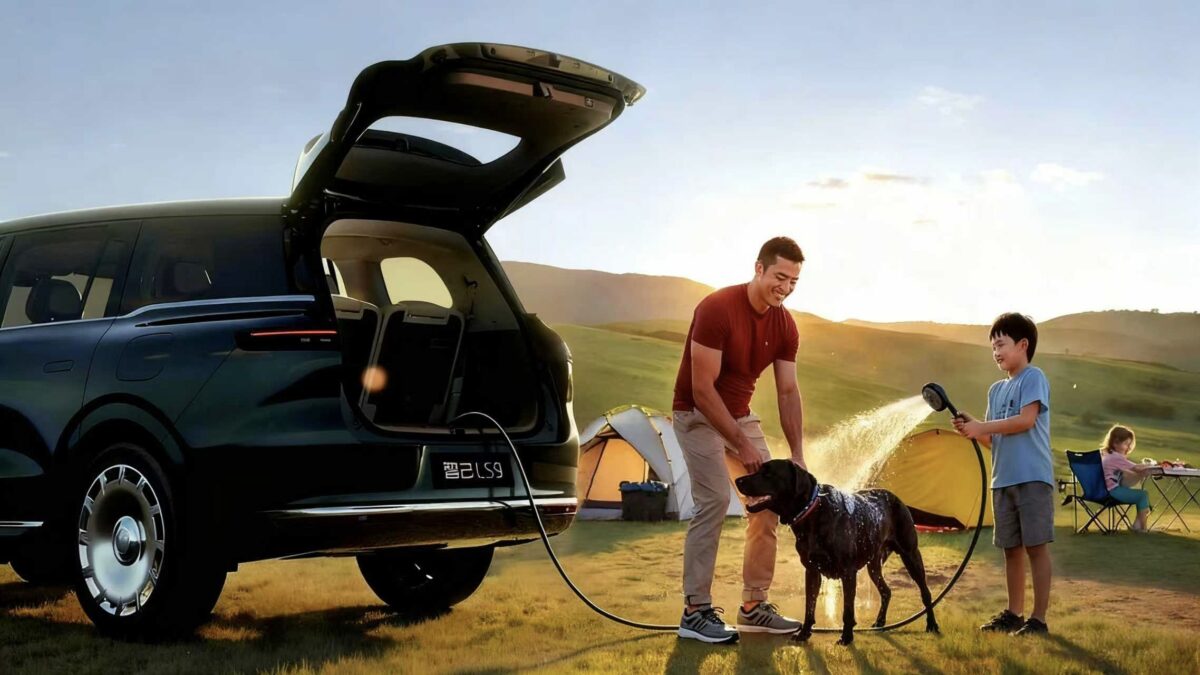 Le SUV de luxe IM LS9 vous permet de prendre une douche chaude en déplacement, sera lancé le 12 novembre