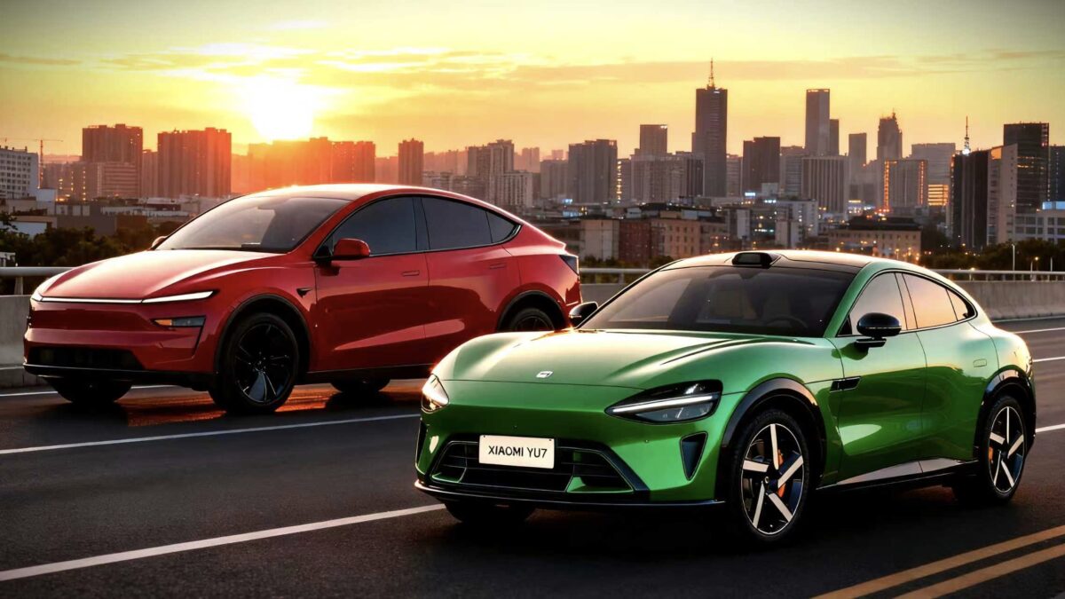 Le Xiaomi YU7 dépasse le Tesla Model Y en ventes d'octobre en Chine avec 33 662 unités