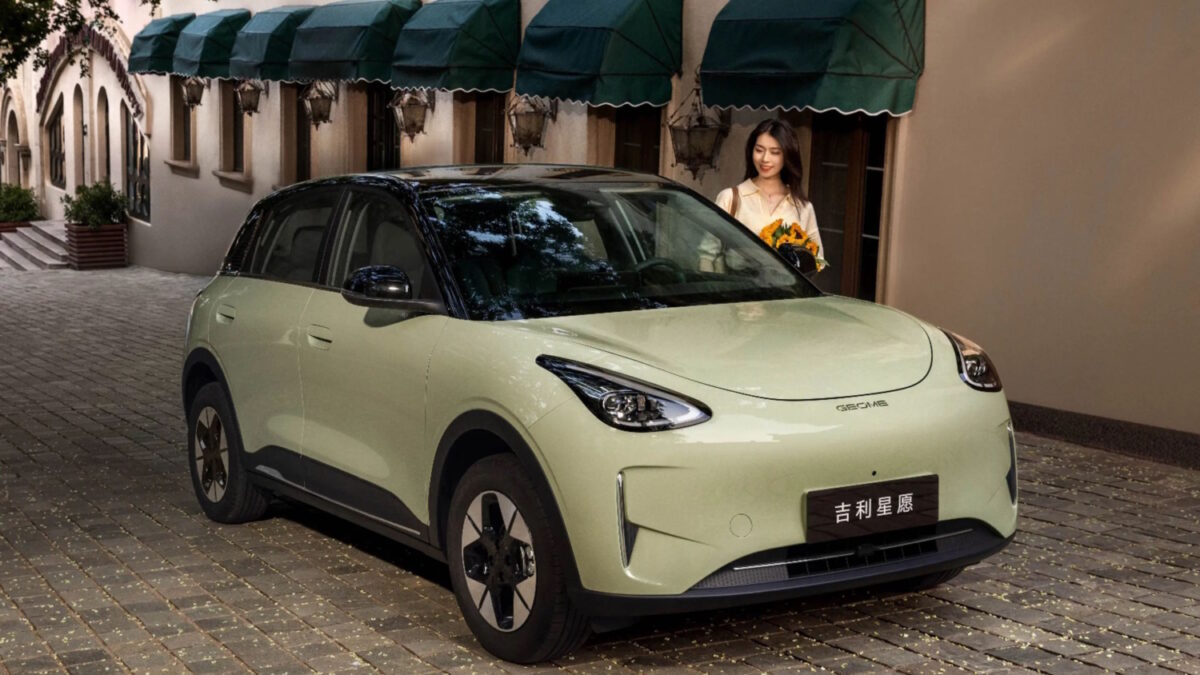 Le best-seller chinois est actualisé, Geely EX2 avec une autonomie maximale de 460 km sera lancé le 28 mai