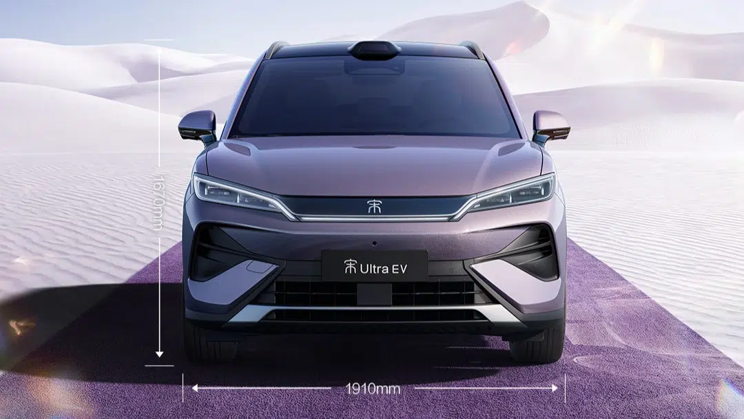 BYD Song Ultra EV crossover to cost 26,050 USD in China