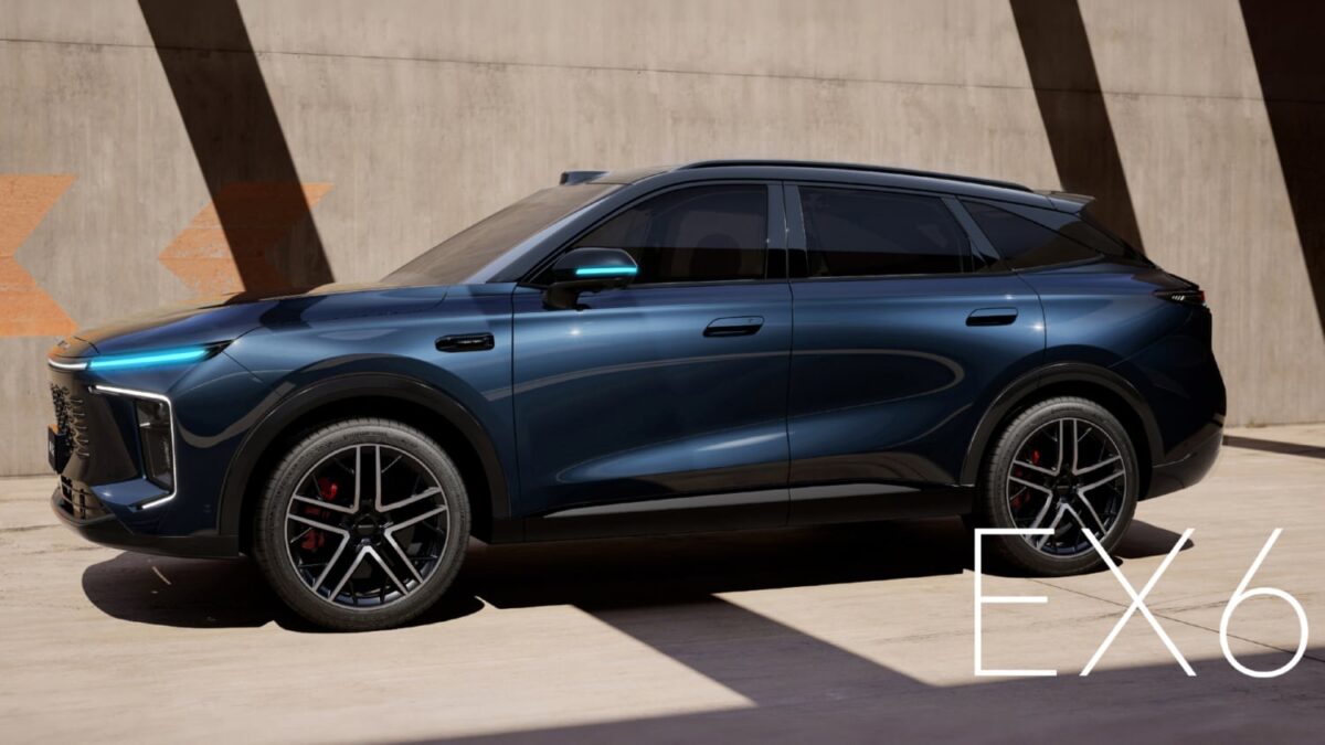 Exeed EX6 crossover broke covers as the updated Omoda 9