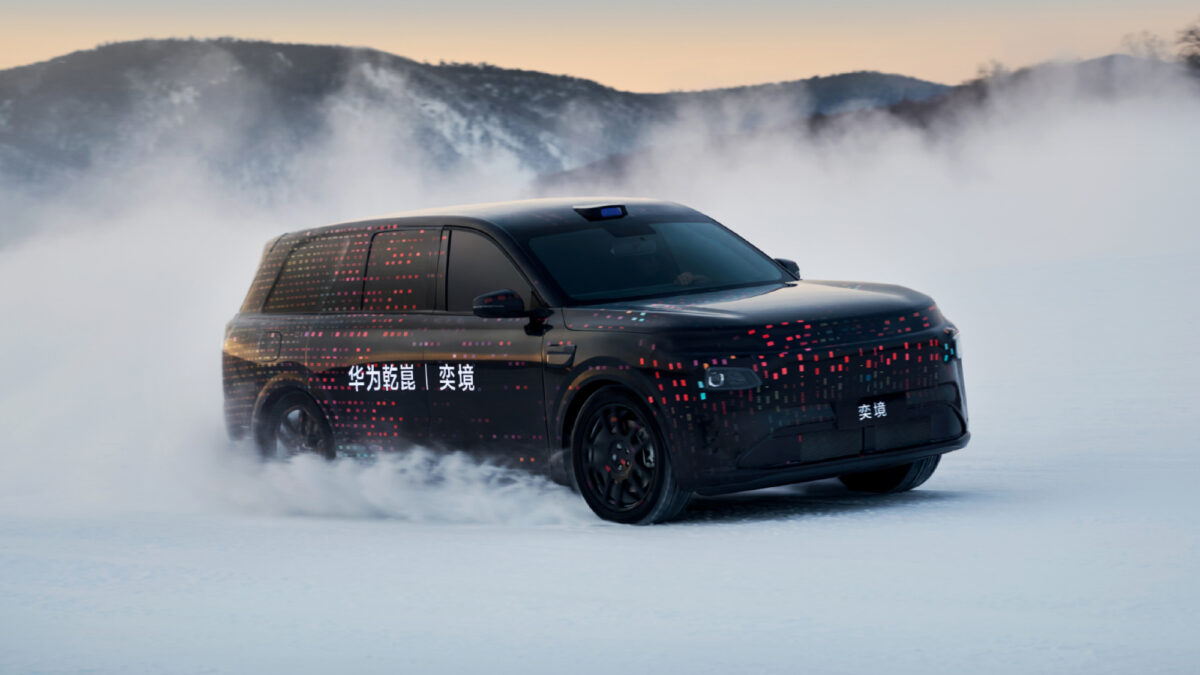 Huawei dongfeng yijing new full-size SUV completes winter tests ahead of debut scheduled for April