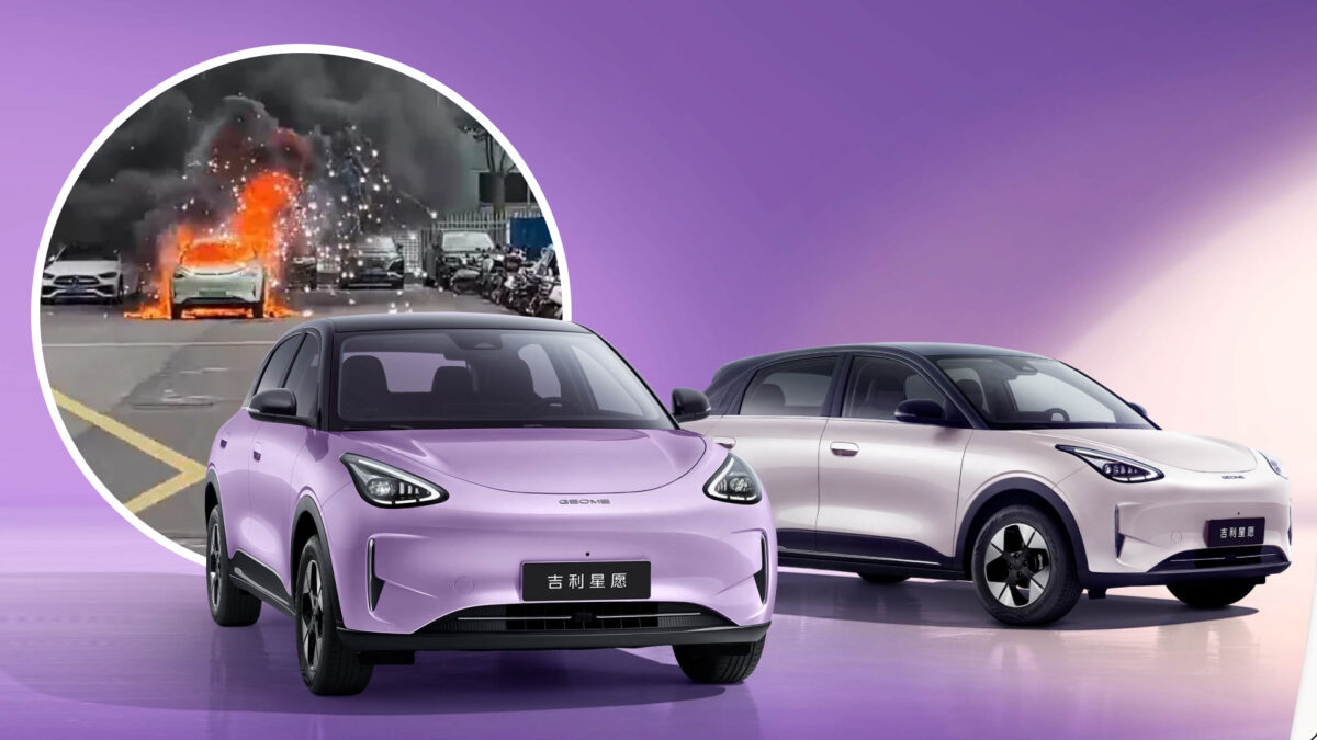 China’s bestselling BEV from Geely caught fire in China