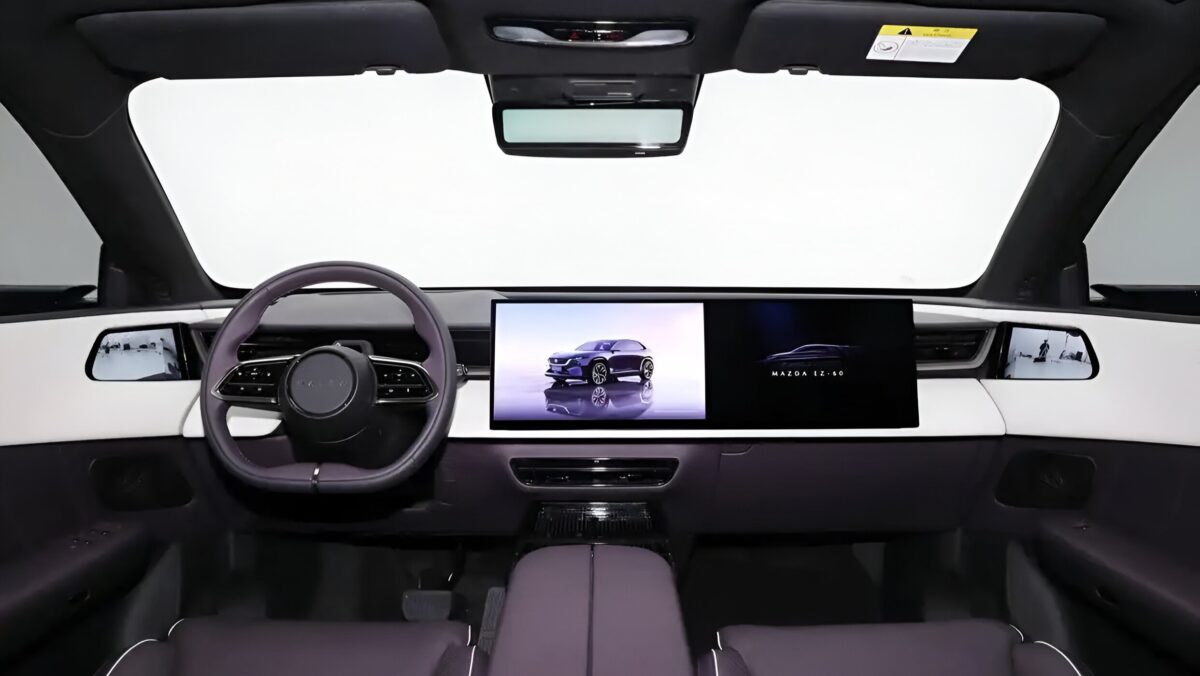 Mazda EZ-60 SUV's Cabin exposé: écran 5K de 26,5 pouces, et Dolby Atmos