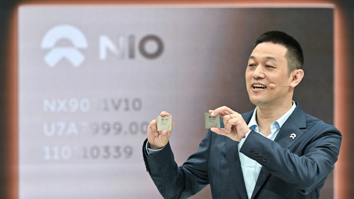 Nio en pourparlers pour fournir des puces auto-développées à Geely et Leapmotor, selon un rapport
