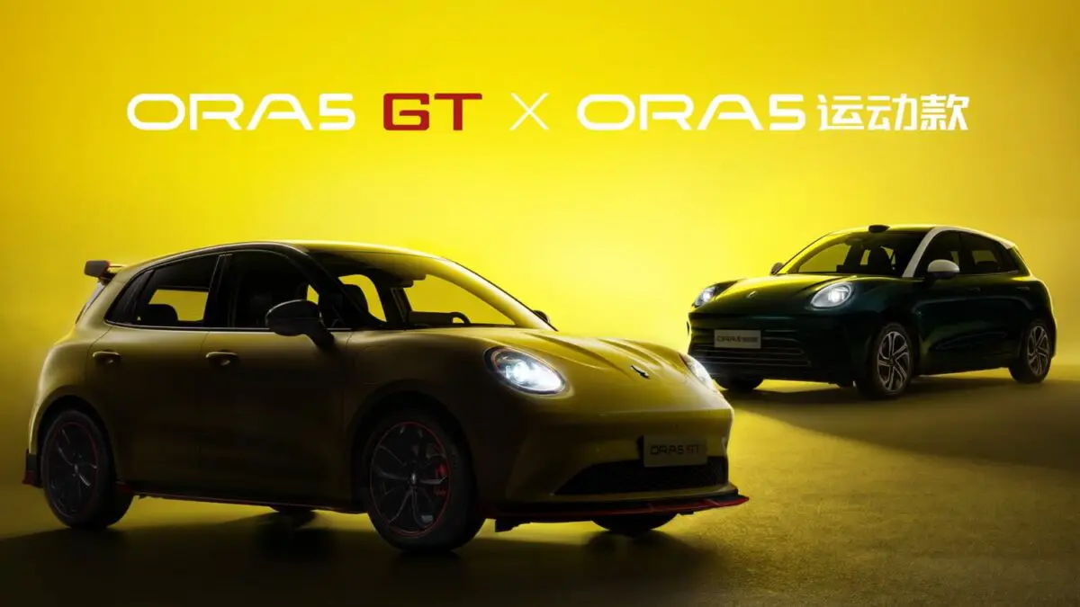 Spoilers et splitters : GWM taquine Ora 5 GT & Versions sportives en Chine